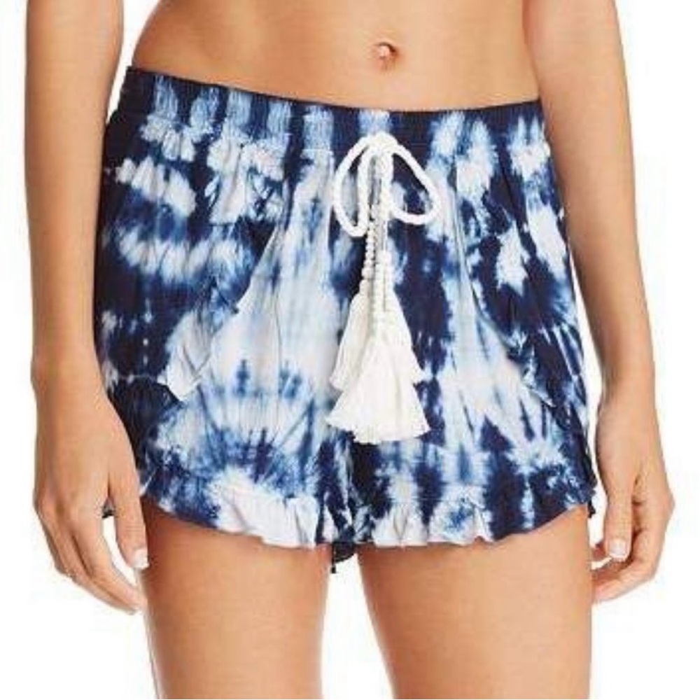 Surf Gypsy Tie-Dye Tassle Shorts